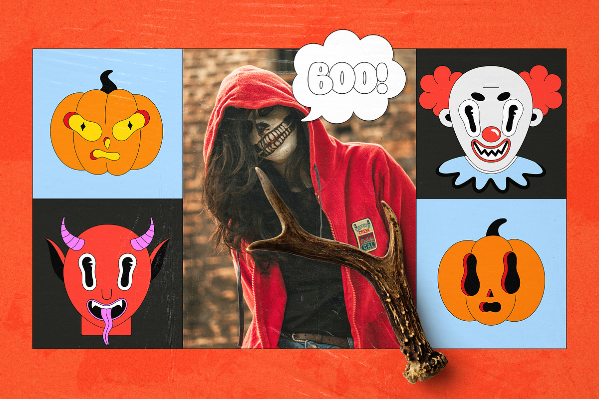 BOO! - Halloween Collection, a Seasonal Illustration by Leila Divine (Photo 12 of 19)