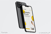 iPhone 13 Pro Bundle - 12 Mockups, an iPhone Mockup by VNmockup (Thumbnail 4 of 8)