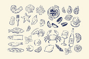 La Dolce Vita - Hand Drawn Food, a Decorative Illustration by Barkova Nadya (Thumbnail 5 of 9)
