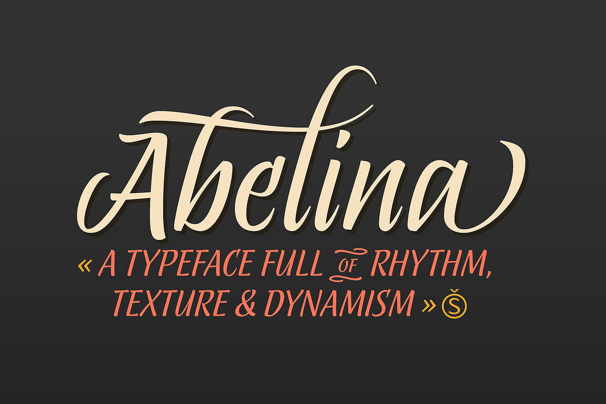Abelina Pro, a Script Font by Sudtipos (Photo 1 of 5)