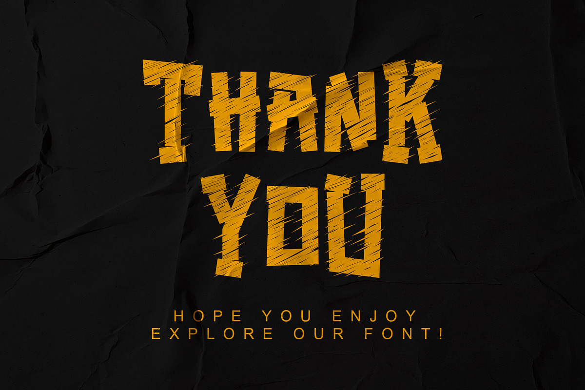 Retrera - Grunge Display Font, a Handwritten Font by Letterara (Photo 14 of 14)