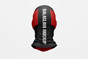 Dye sublimation Balaclava Mockup, a Mask Mockup by GraphicVil (Thumbnail 4 of 9)