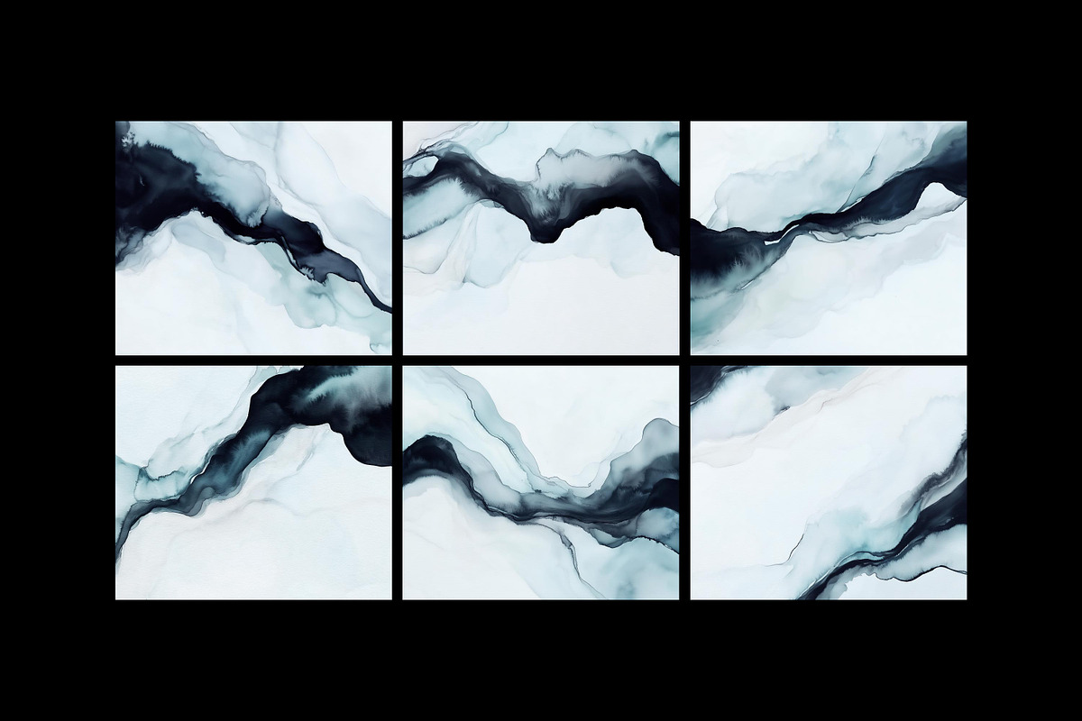 Abstract Watercolor Textures, a Texture Graphic by Design Squad (Photo 2 of 4)