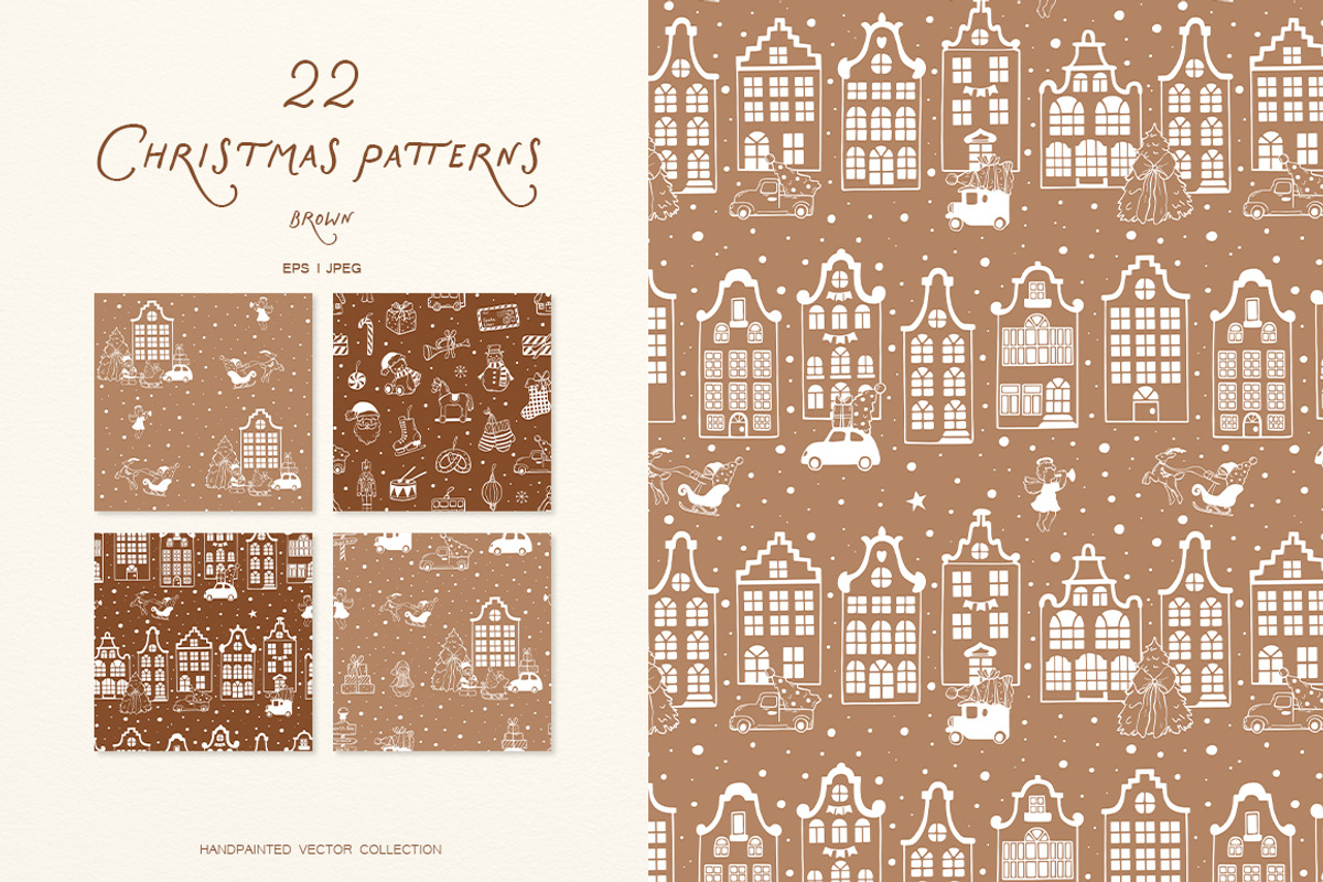 Whimsical Set Cozy Christmas p.2, a Seasonal Illustration by ViktoriyaD (Photo 15 of 25)