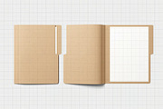 Paper Folder Mockup, an Advertising Mockup by zpackcreative (Thumbnail 4 of 5)