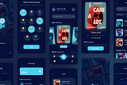 MUPI - Cinema Booking UI KIT, an App Template by Vektora Studio (Thumbnail 3 of 6)