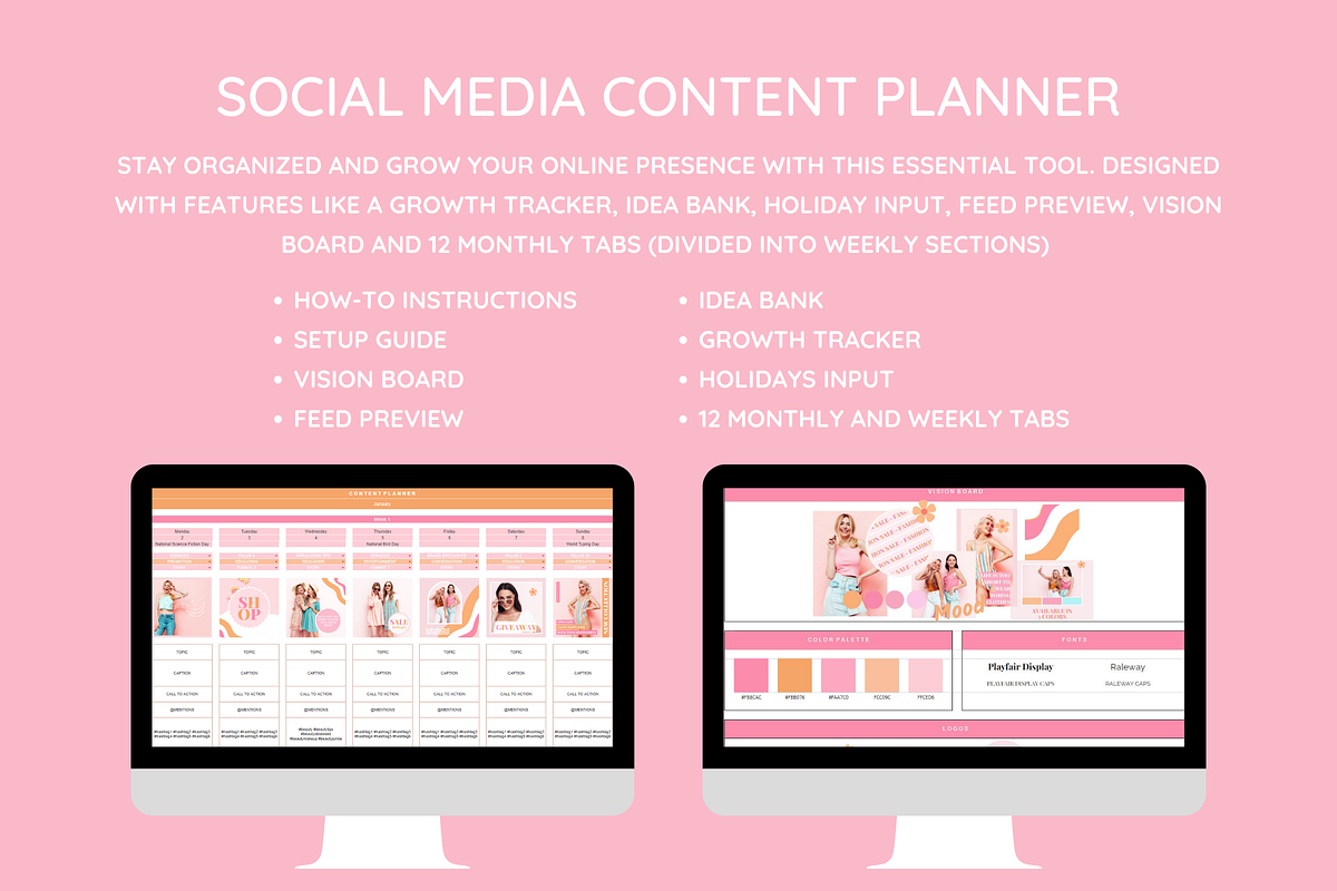 Pastel Instagram Mega Bundle preview 4