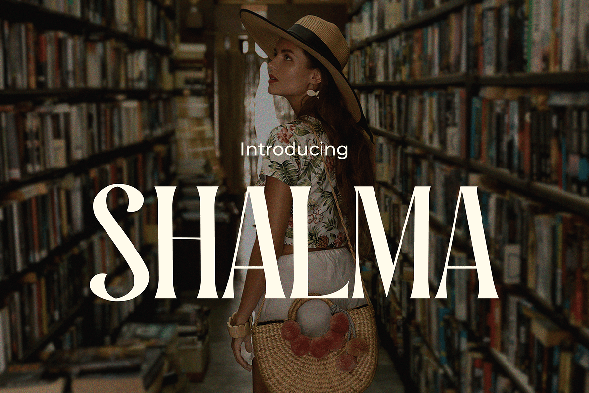 SHALMA, a Serif Font by TokoPress (Photo 1 of 10)