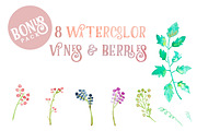 Bundle - Tropical Watercolor Leaves, an Illustration by Essem Creatives (Thumbnail 11 of 26)