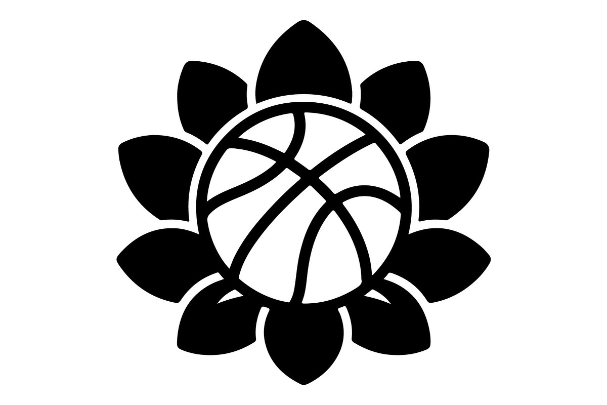 Lotus Basketball Flower, an Object Graphic by Gfx_Store (Photo 4 of 16)