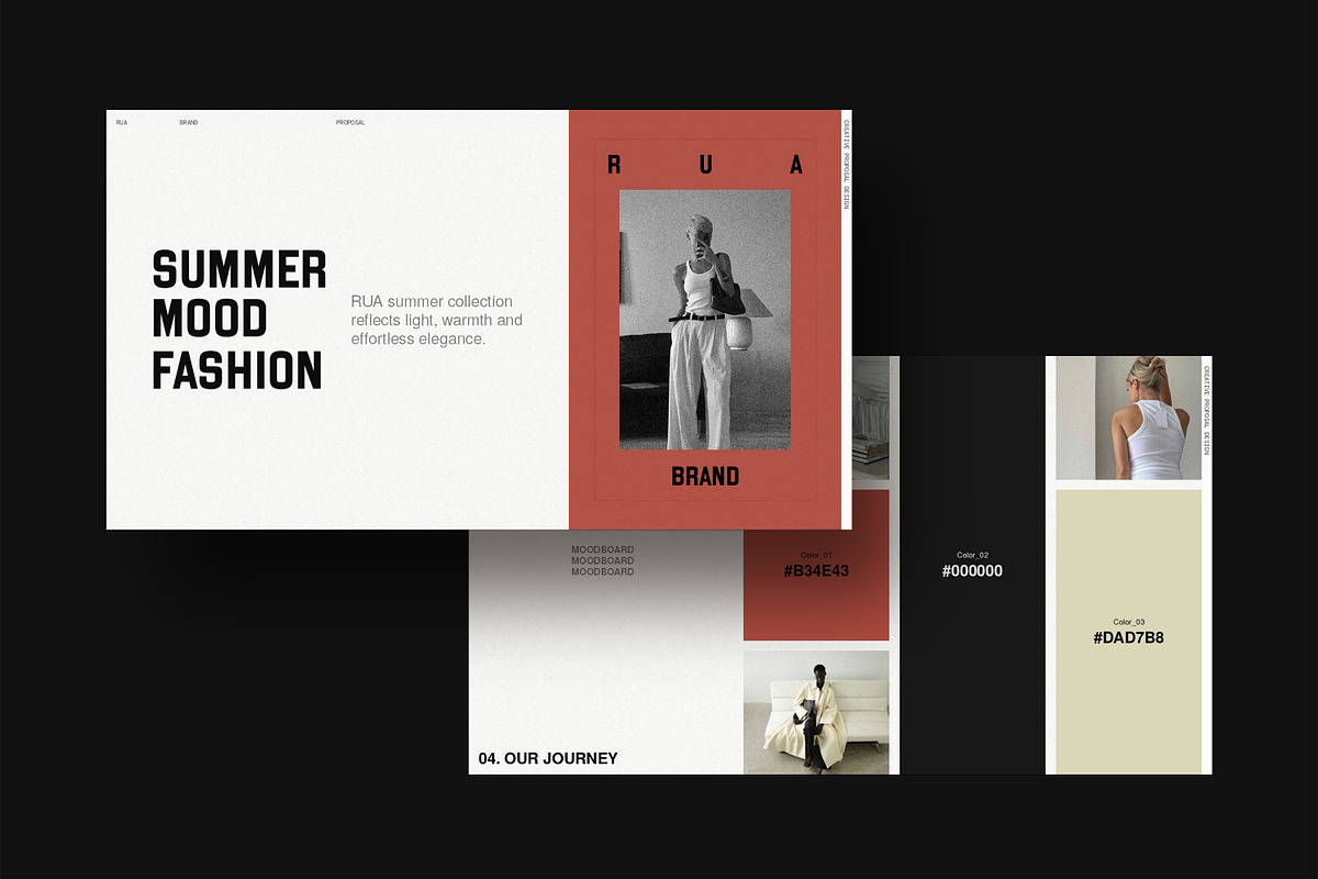 RUA | Brand Moodboard, a Presentation Template by SparkPro (Photo 2 of 8)