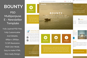 Bounty - Multiporpuse Email Template