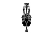 Macrame Plant Hanger Bundle, an Illustration by Creativeshirt (Thumbnail 9 of 31)