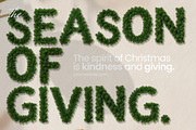 Xmas Joy - Christmas Holiday Font, a Font by AndrewPixelType (Thumbnail 6 of 10)