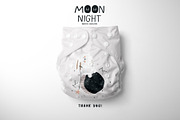 MOON night graphic collection, a Pattern Graphic by solmariart (Thumbnail 8 of 8)
