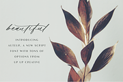 Auteur Calligraphy Script Font, a Script Font by Up Up Creative (Thumbnail 7 of 16)