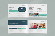 Nonprofit Org. Brochure Landscape, a Brochure Template by NorthPeak (Thumbnail 5 of 11)