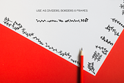 Vine Doodles - Dingbats Font, a Symbol Font by WADLEN (Thumbnail 7 of 7)