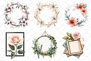 Wedding Photo Frames Clipart, an Illustration by Dream Creation (Thumbnail 3 of 6)