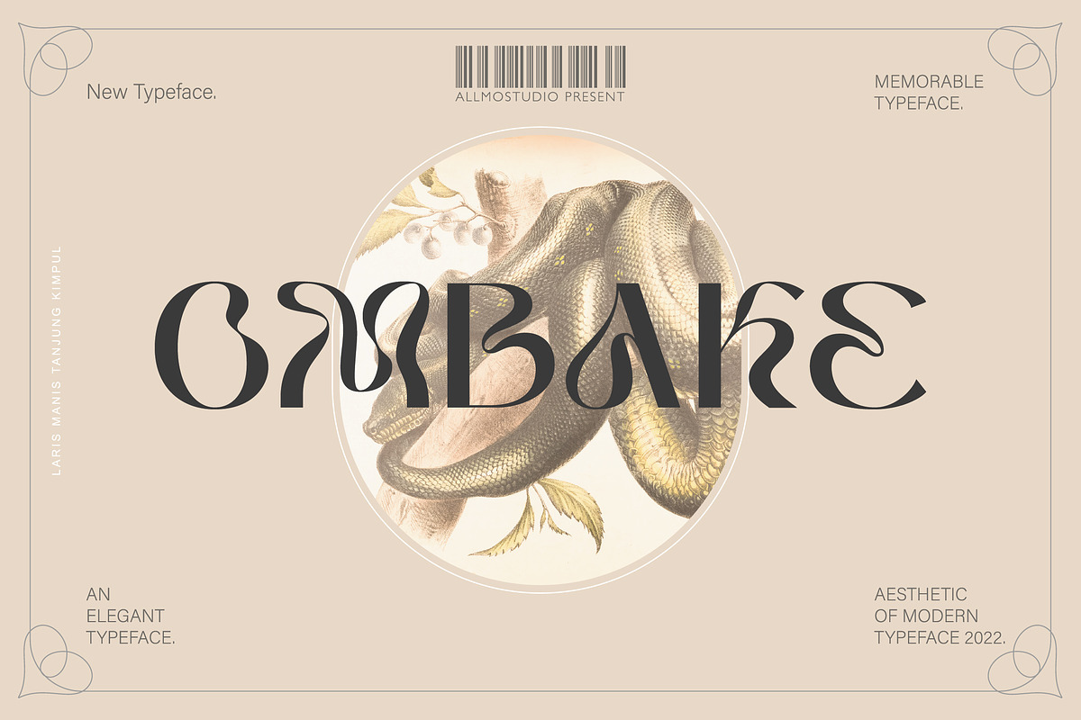 Ombake, a Sans Serif Font by Allmostudio (Photo 4 of 8)