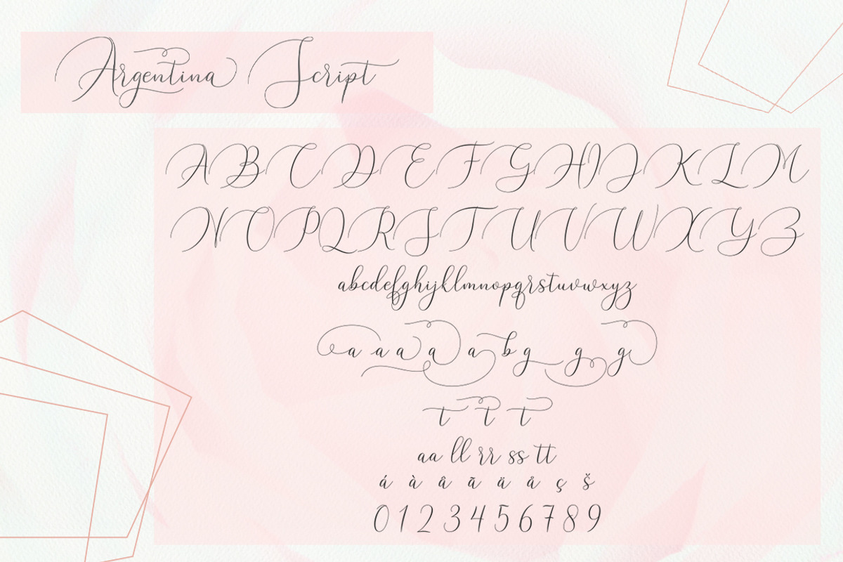 Argentina Script preview 8
