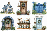 Watercolor Easter Clipart, an Illustration by Libby Wishes (Thumbnail 9 of 9)