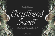 Christtrend Sweet Font, a Handwritten Font by QR Design Studio (Thumbnail 1 of 6)