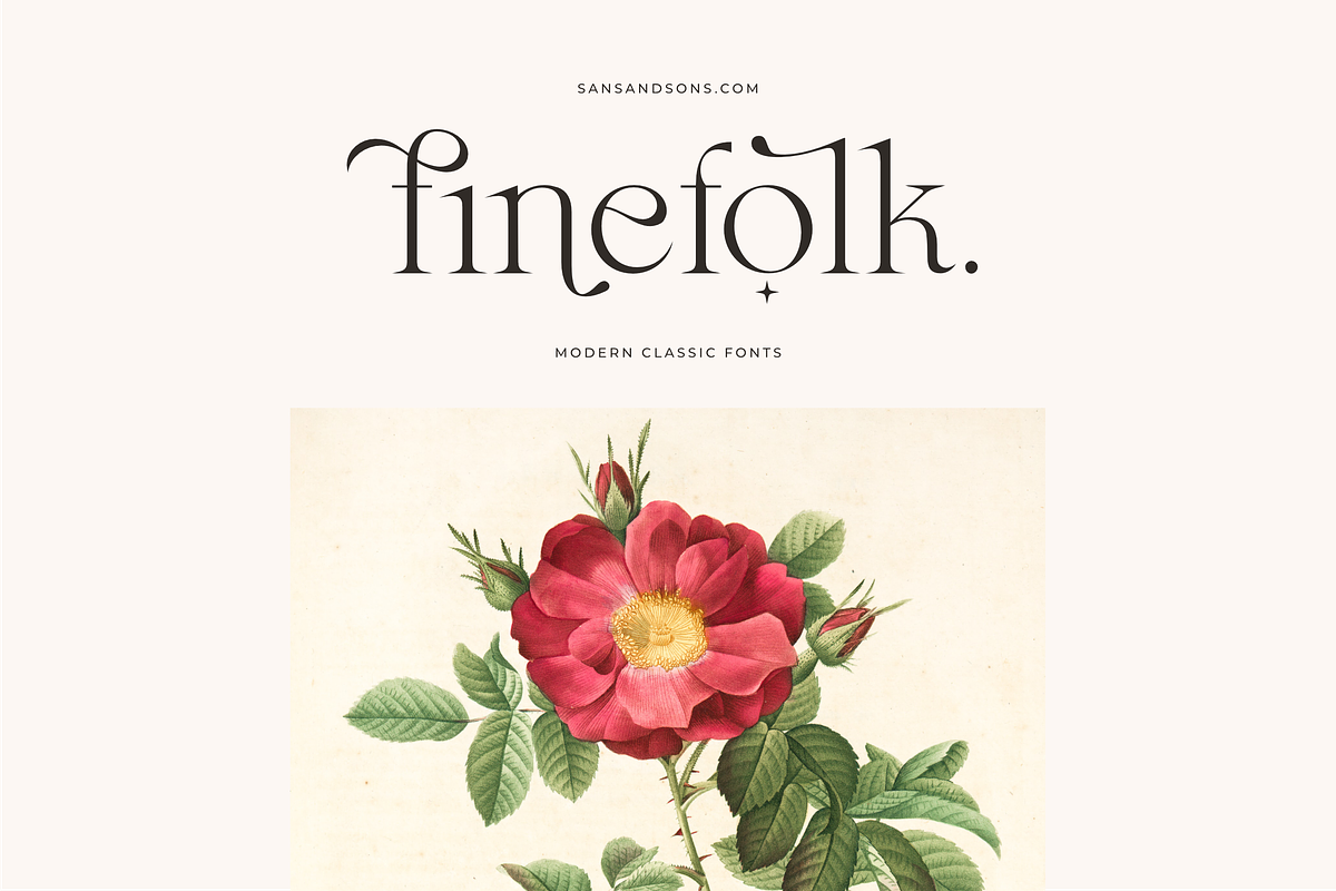 Fragile - Modern Serif, a Serif Font by Sans & Sons (Photo 4 of 10)