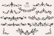 Baroque Ornament Collection, a Decorative Illustration by Papatongartist (Thumbnail 6 of 14)