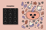 Retro Groovy Halloween Pack, a Brush Add-On by Pencil Twist (Thumbnail 3 of 10)