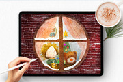 Totally Texture For Procreate, a Brush Add-On by Sofydoll Designs (Thumbnail 3 of 8)