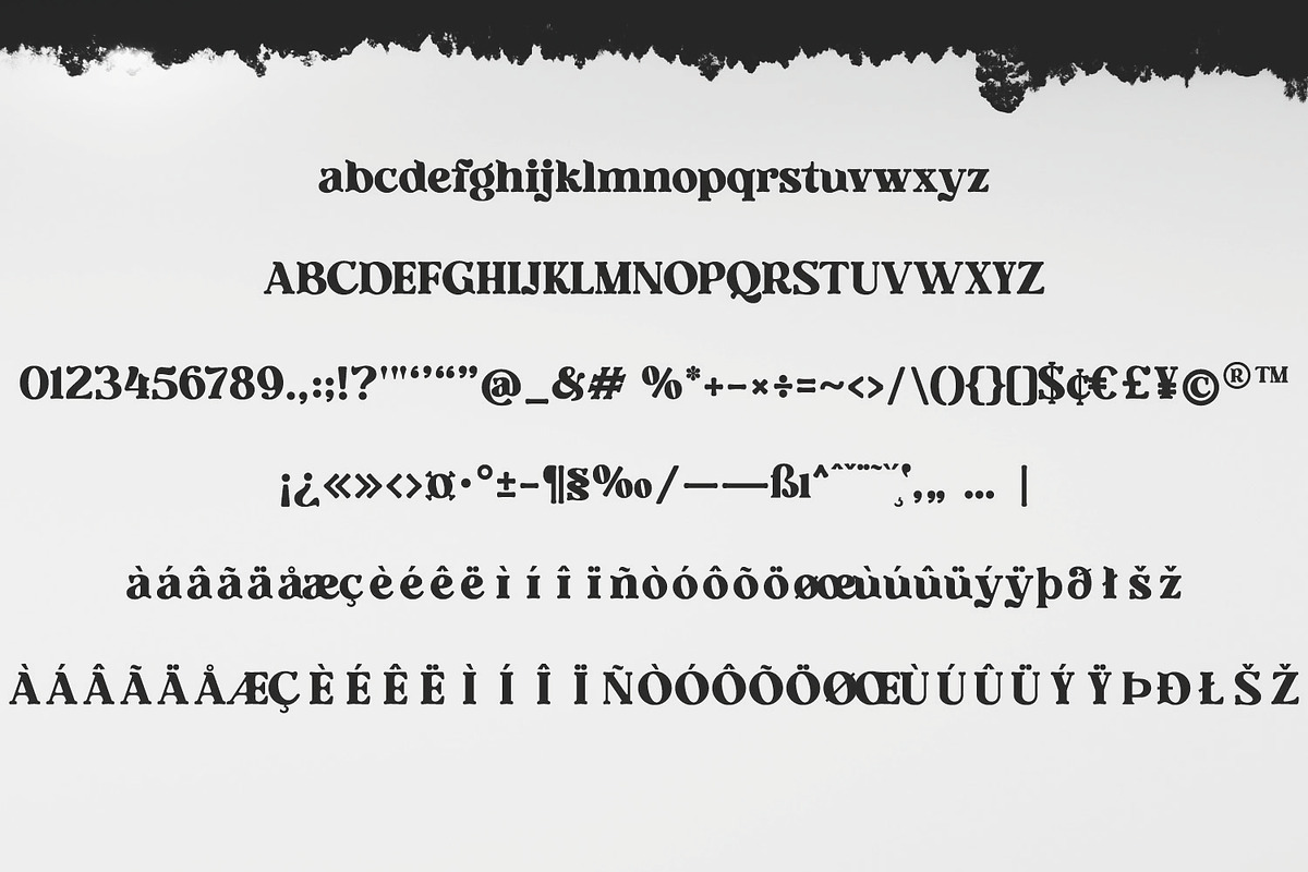 Higamlo | Modern Serif Typeface, a Serif Font by MchCrafter (Photo 9 of 9)