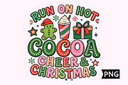 Run On Hot Cocoa Cheer & Christmas, a Seasonal Illustration by Creative Art (Thumbnail 1 of 3)