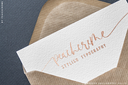 Bonjour // Modern Calligraphy, a Handwritten Font by PeachCreme (Thumbnail 19 of 27)
