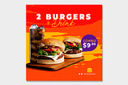 Social Media Fast Foods Template, a Social Media Template by rogeriomarcos (Thumbnail 6 of 11)