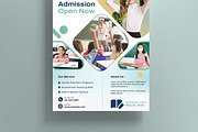 School Admission Poster Template, a Flyer Template by MightyDesign (Thumbnail 3 of 8)