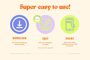 Ecommerce Branding Starter Kit Canva, a Branding & Logo Template by Hell Yeah Designs (Thumbnail 3 of 11)