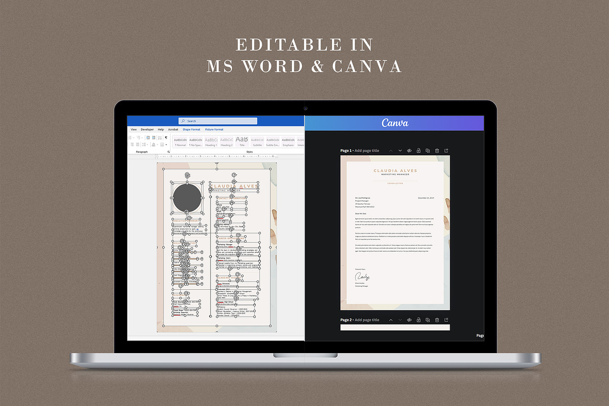 Modern Resume Template CV, a Resume Template by Theme Weavers (Photo 5 of 5)