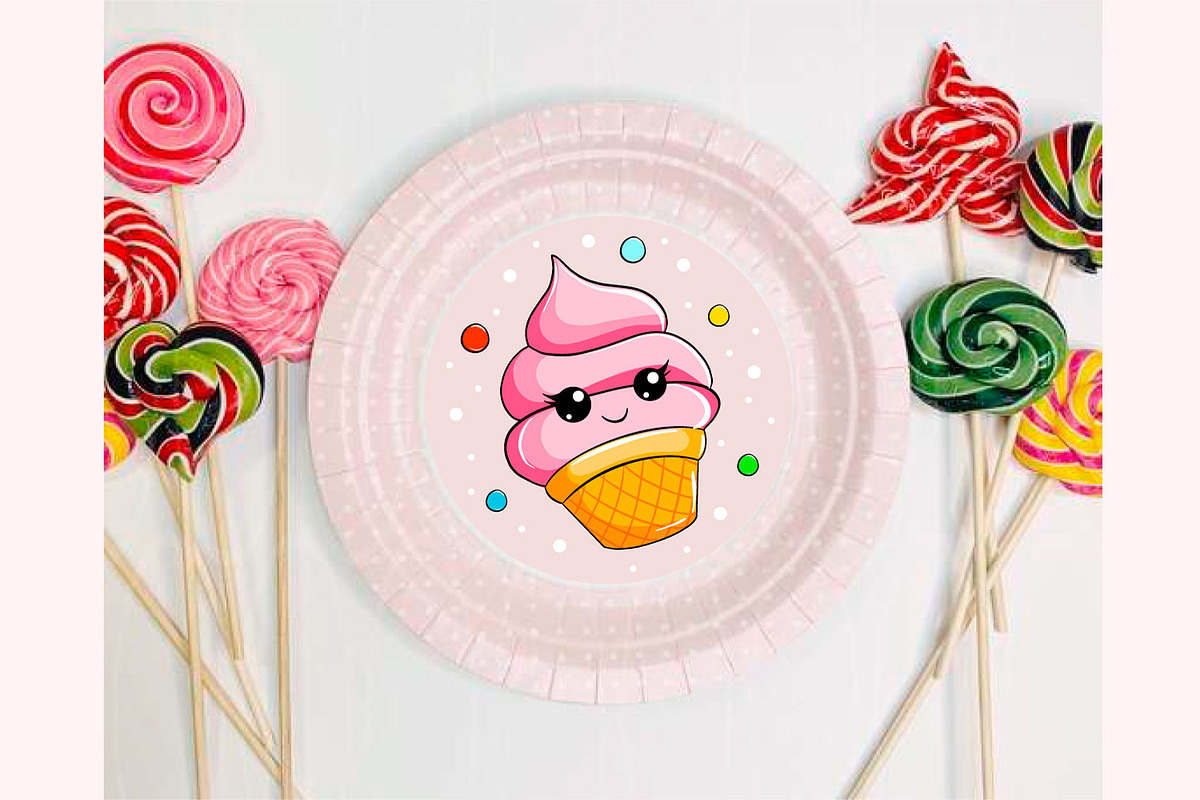 Set of cute sweet icons, an Object Graphic by PatapovaVika (Photo 3 of 6)