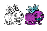 Joyful & Scary Monsters, an Illustration by NadyaKo (Thumbnail 10 of 13)