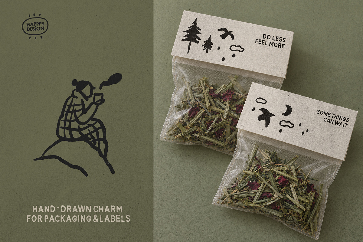 Slow Living Illustrations, an Object Illustration by happpydesign (Photo 4 of 14)