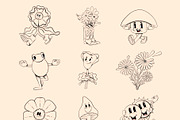 Summer Vibes - Vector Collection, an Illustration by Alina Sh (Thumbnail 4 of 8)