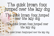 Dots a Lot, a Serif Font by crystal.baier (Thumbnail 3 of 3)