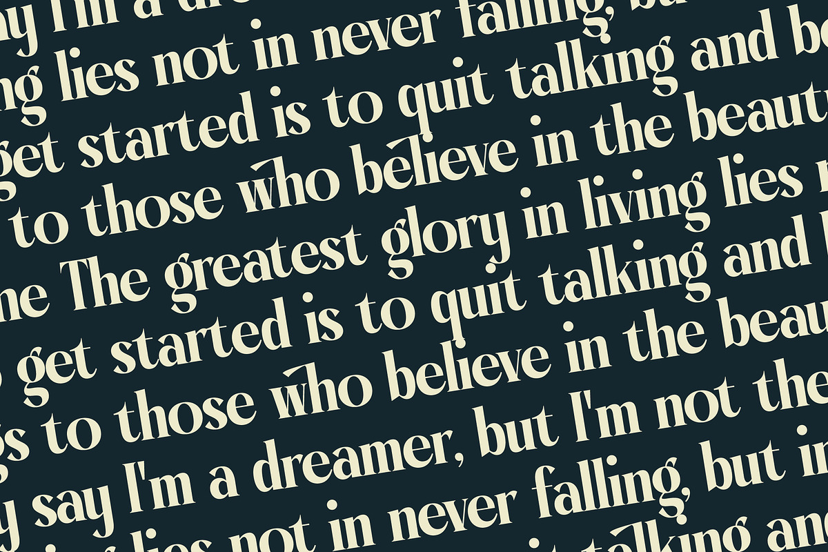 Garaleo Modern Luxury Serif, a Script Font by timelesstype.co (Photo 16 of 20)