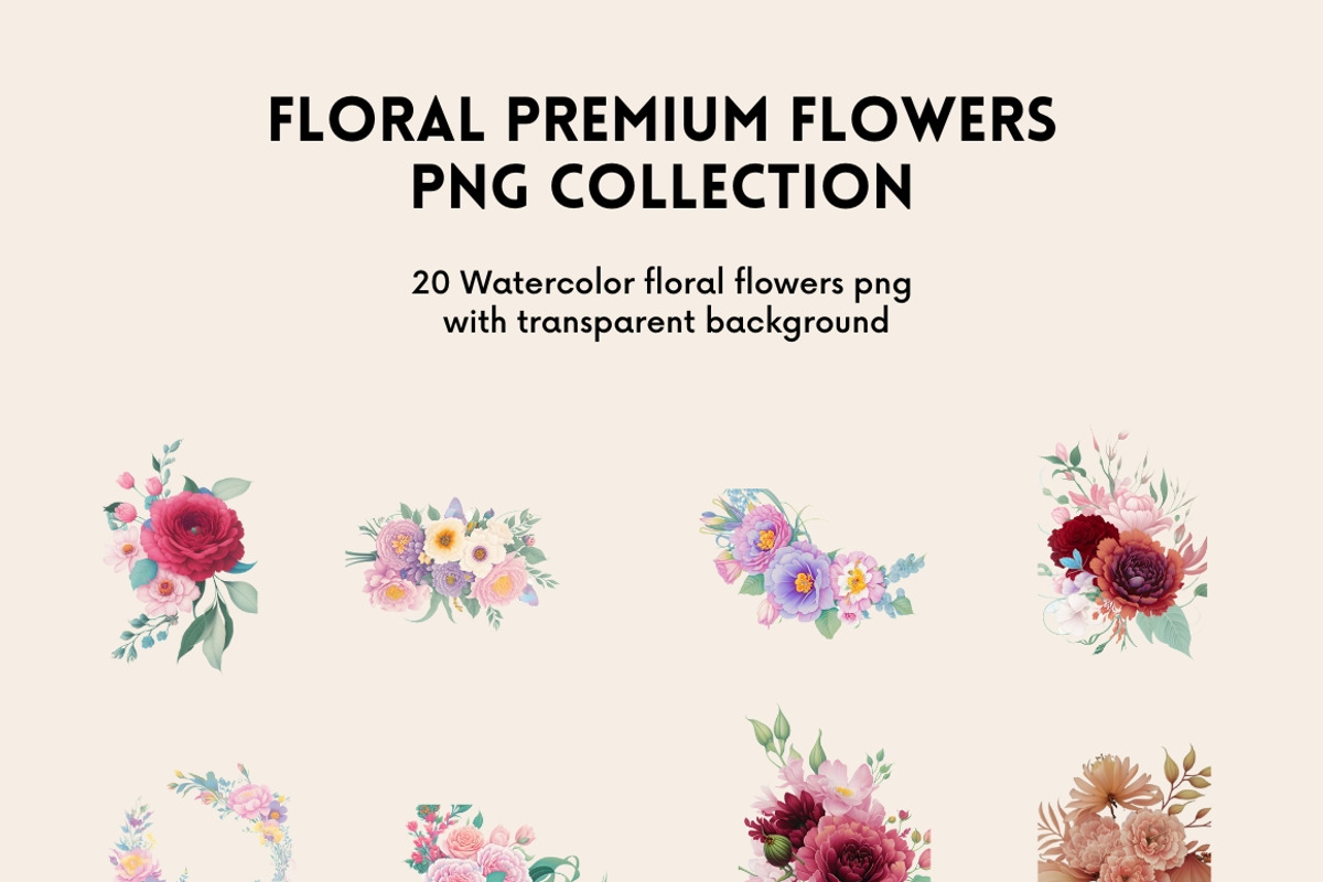 183+ Flowers & Elements Collection, an Illustration by AN Productions (Photo 10 of 17)