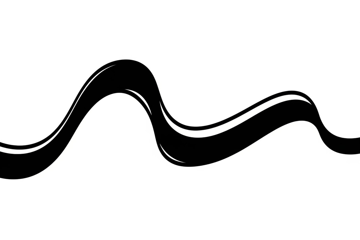 Wavy Divider Line Vector Bundle, an Illustration by jahid234 (Photo 41 of 51)