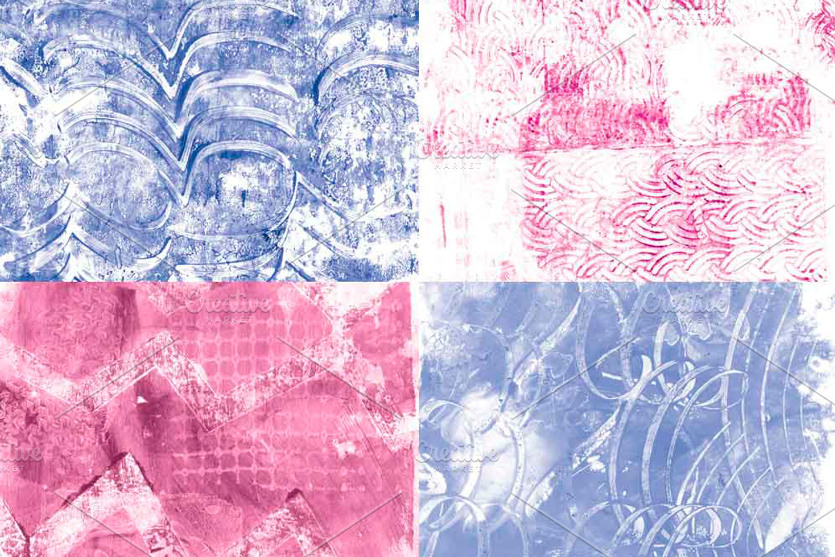 Bright Graffiti Painted Papers, a Pattern Graphic by Liz Plummer (Photo 2 of 5)
