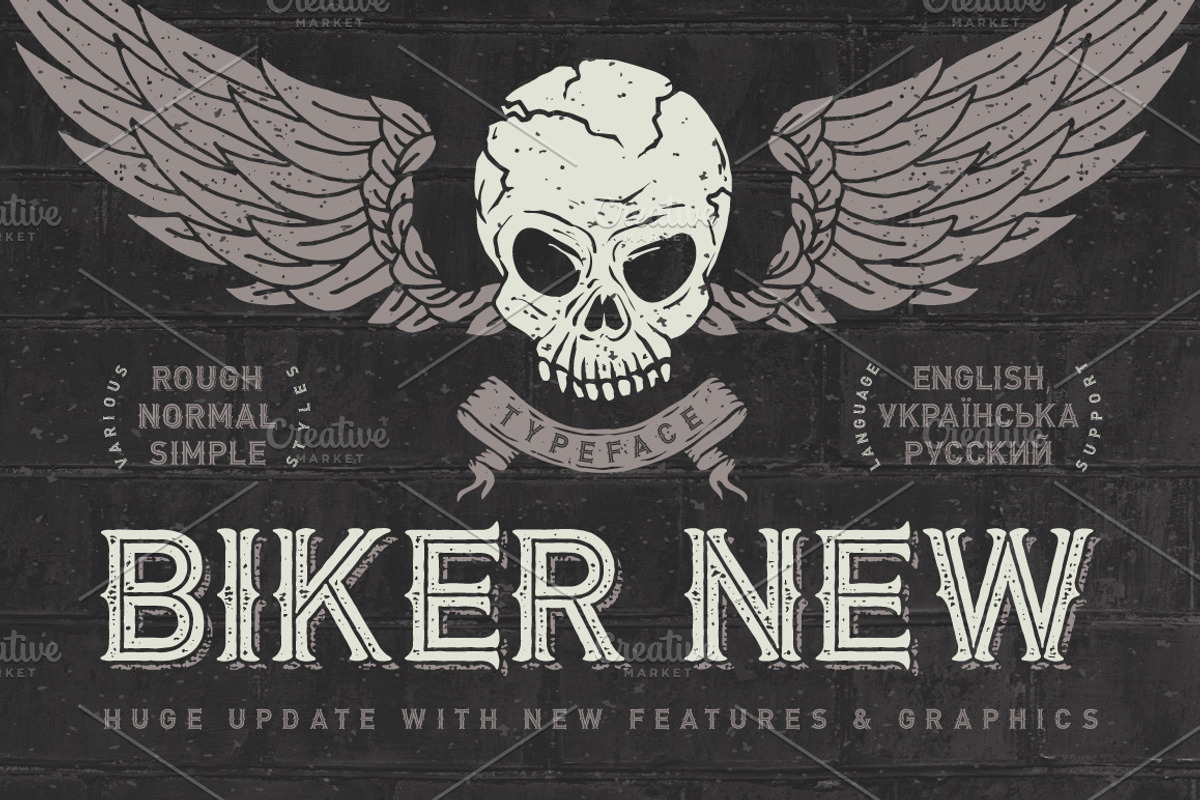 Dark Bundle: 7 Bestseller Fonts preview 3