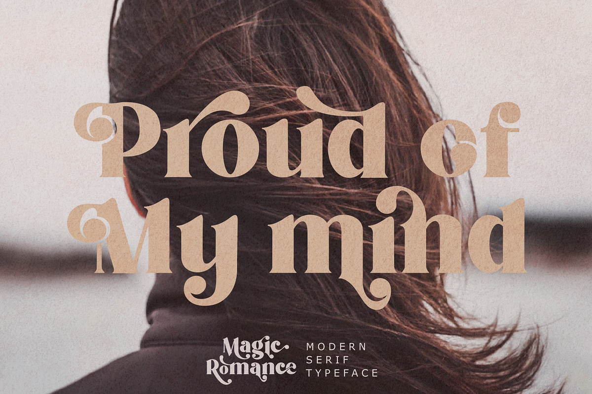 Magic Romance - Modern Serif Font, a Serif Font by zeenesia (Photo 5 of 15)