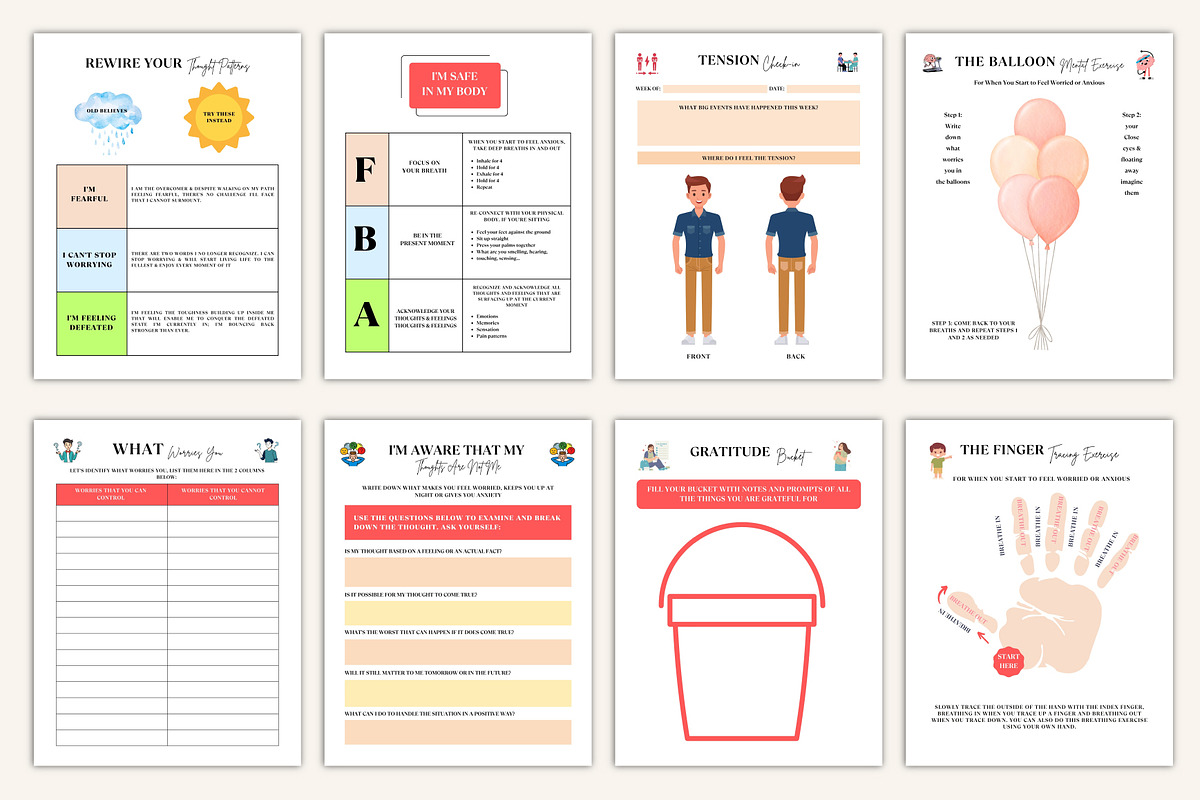 2026 CBT Anxiety Management Workbook